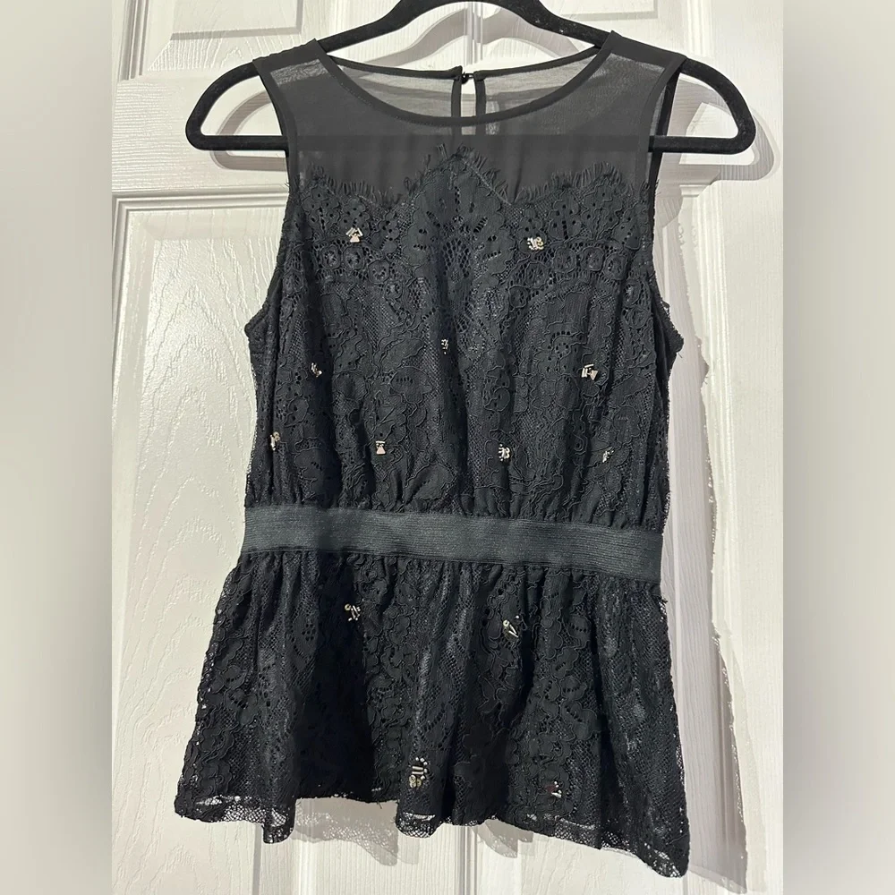 Meadow Rue Midnight Black Top (XS) - Picture 8 of 15